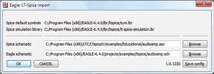 Program EAGLE a simulátor LTspice 5